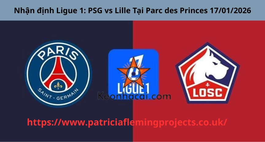 Nhận định Ligue 1: PSG vs Lille Tại Parc des Princes 17/01/2026